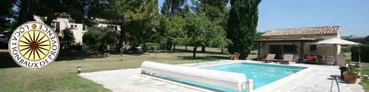 LOCATION BAUX DE PROVENCE, maison, mas, villa avec piscine vos vacances Alpilles