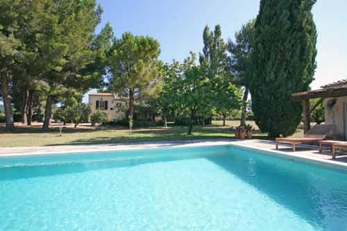 Location Baux de Provence, Alpilles, maison de vacances, mas provençal avec piscine