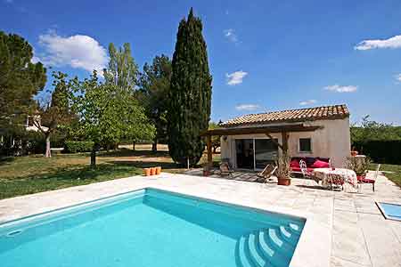 Location maison avec piscine prive, Les Baux de Provence, Alpilles, entre Saint Rmy de Provence et Maussane